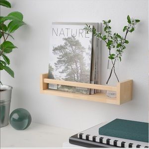 IKEA birch wood spice rack